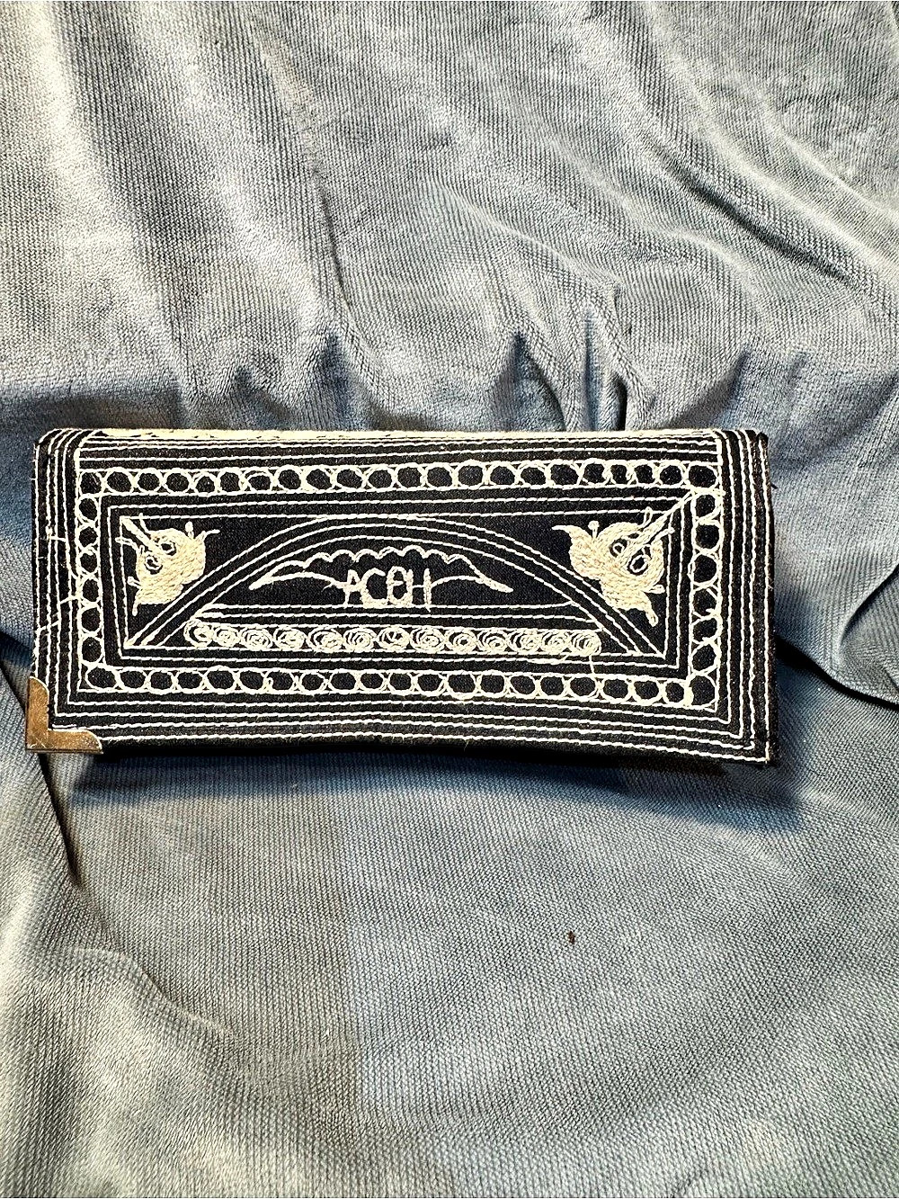 Indonesian Acehnese embroidered long wallet